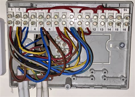 heating wiring junction box|junction box wiring identification.